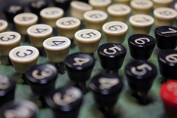 adding machine 570