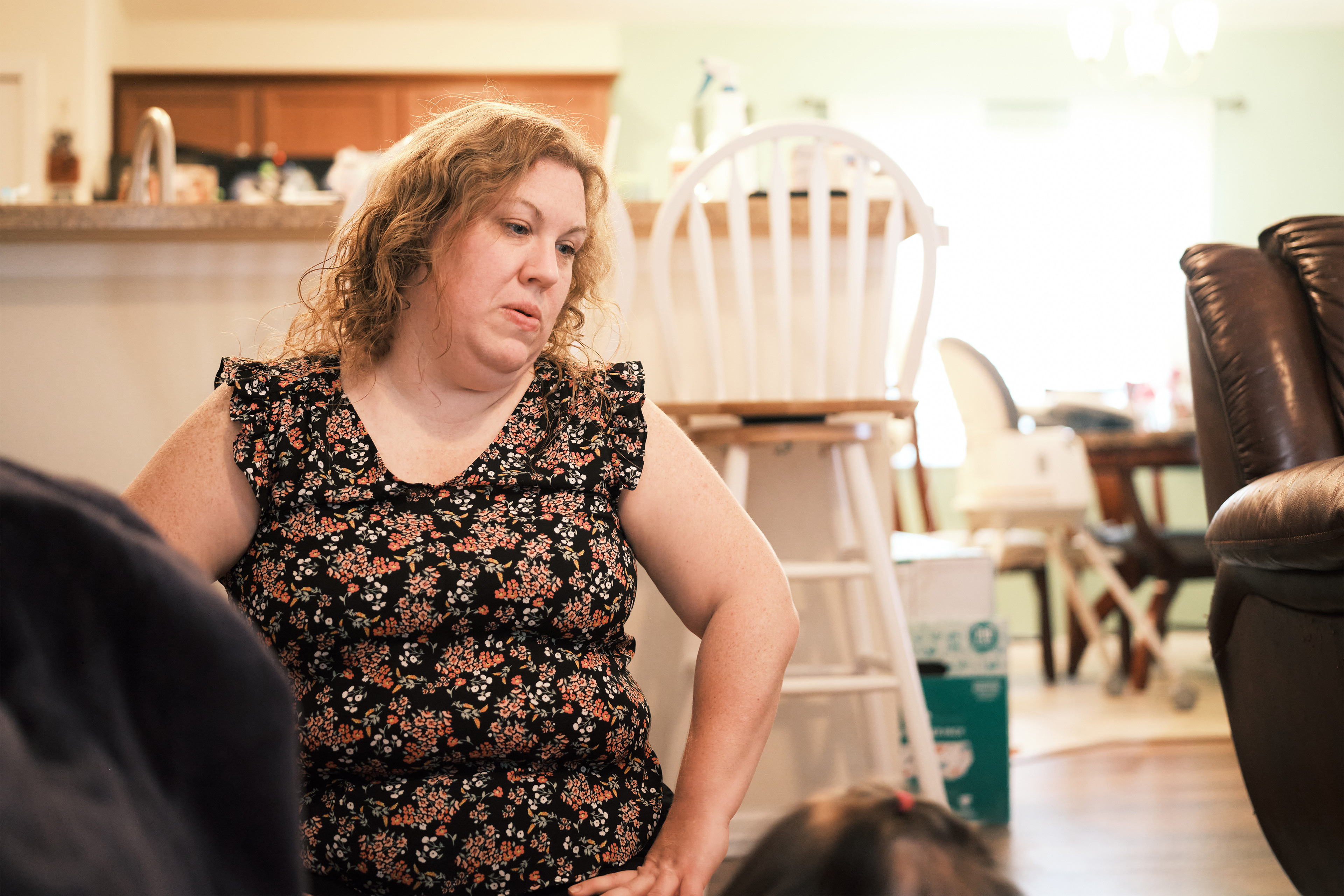 A photo of Sara Walsh at home.